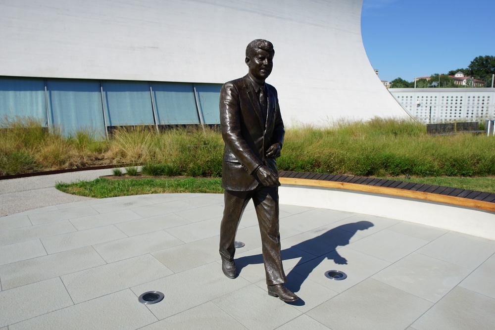 John F. Kennedy walking tour in Washington DC 