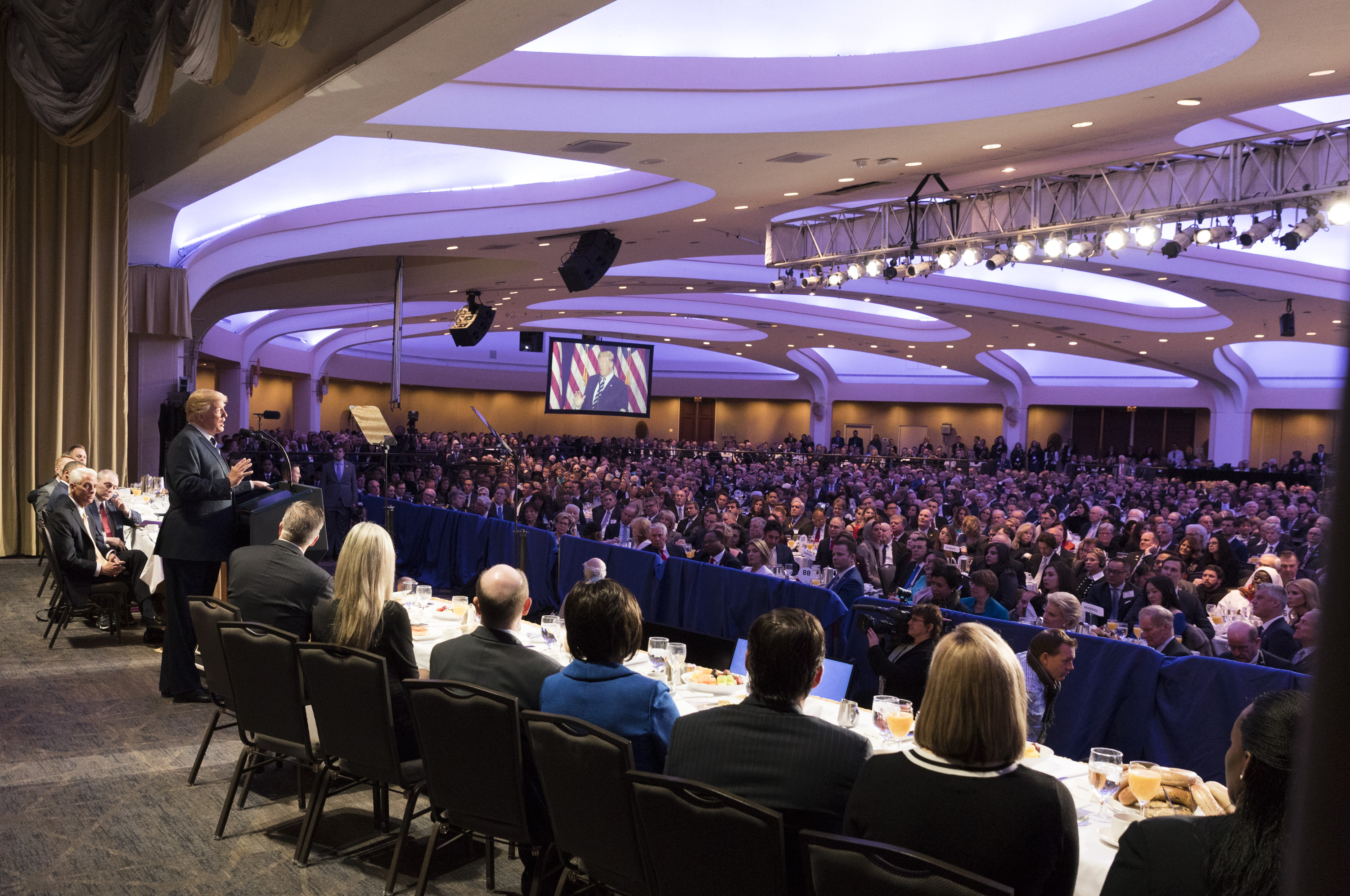 National Prayer Breakfast in Washington, D.C.